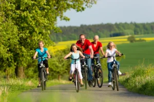 Sportieve fietspaden voor een actieve dag