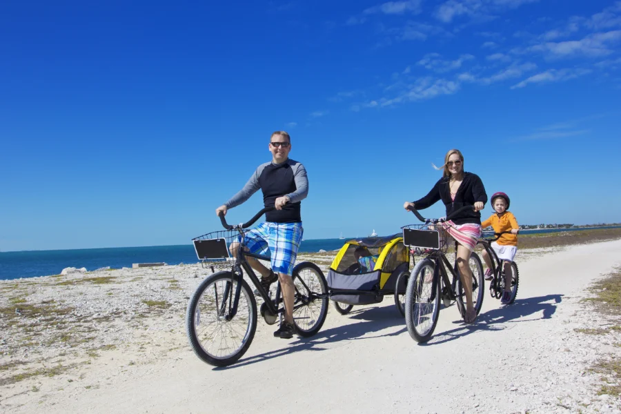sportieve fietspaden