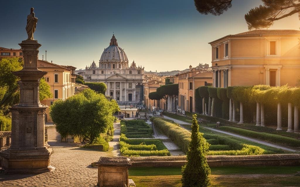 romantische plekken in Rome romantische plekken in Rome