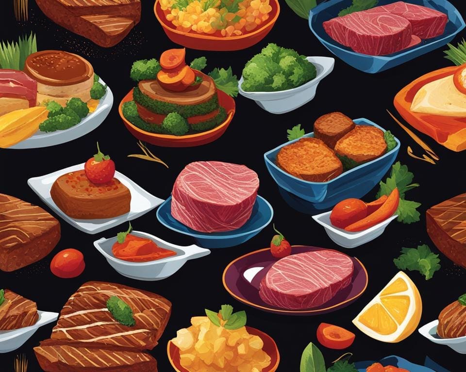 Variaties van Filet Américain