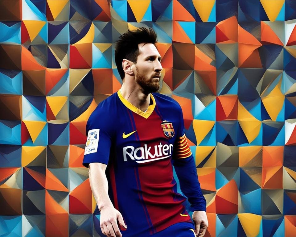 hoe groot is messi