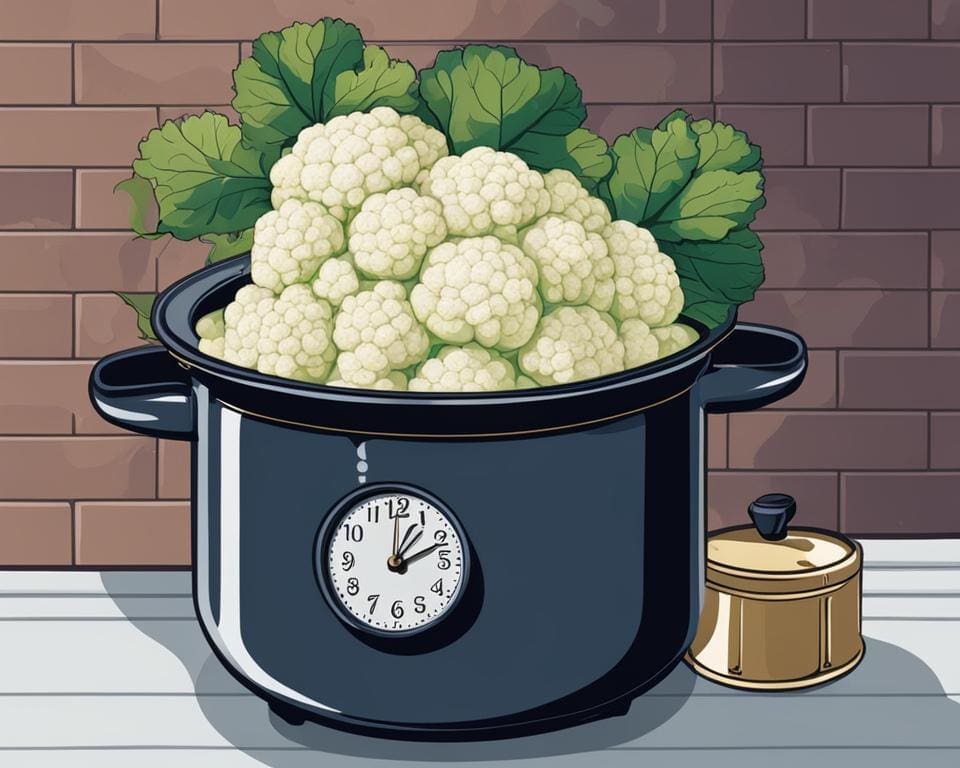 hoe lang bloemkool koken