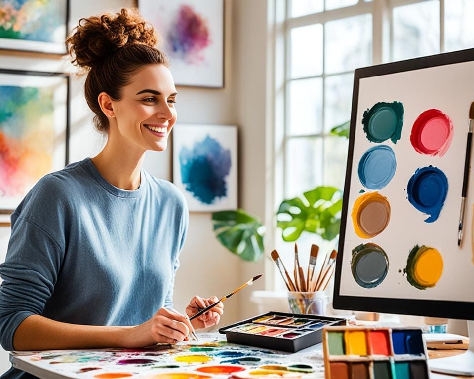 Online kunstlessen