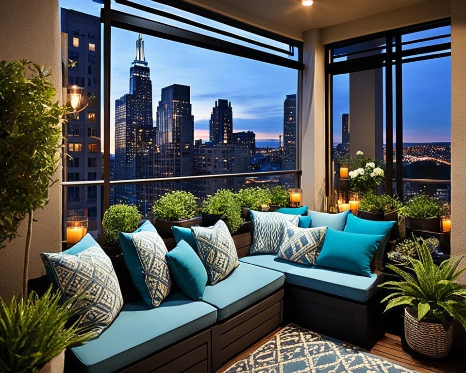 Gezellig balkon