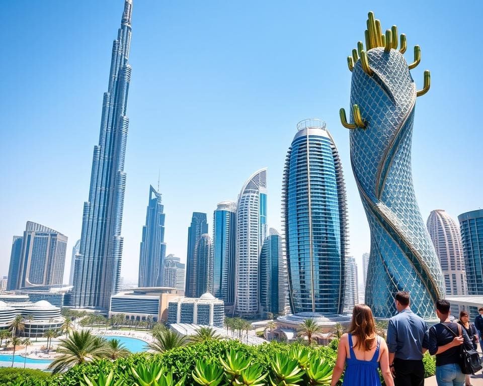 Moderne architectuur Dubai rondleiding