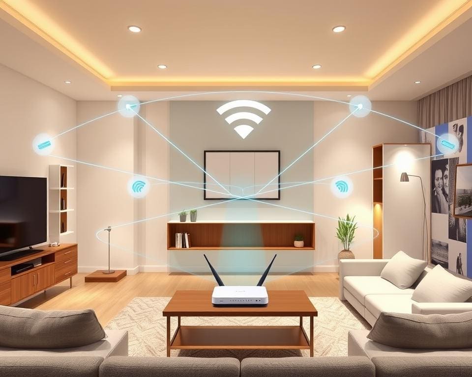 Router positie optimaliseren Router positie optimaliseren