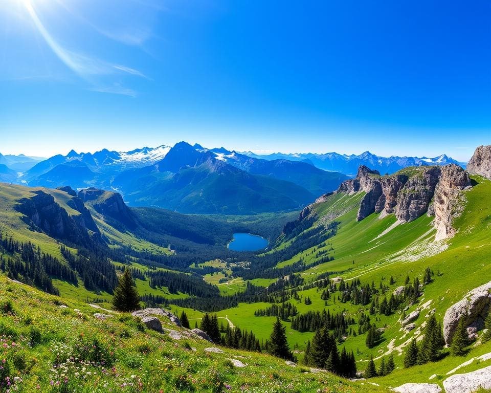 berglandschap Pyreneeën berglandschap Pyreneeën