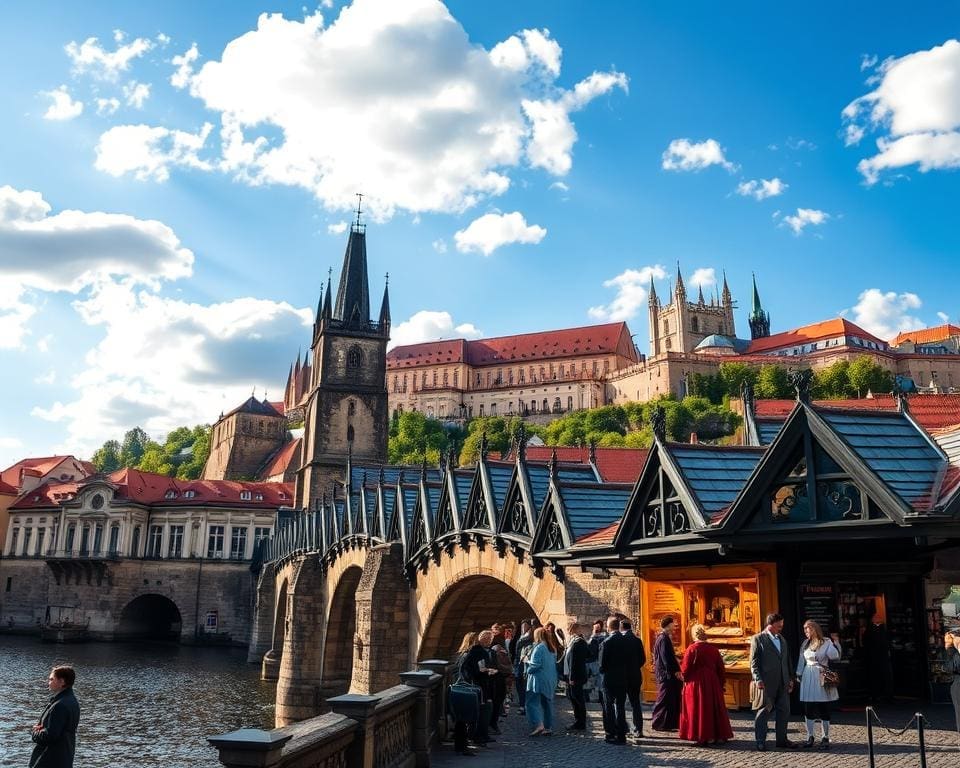 middeleeuwse stad Praag