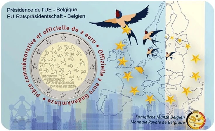 2 euromunten Belgie