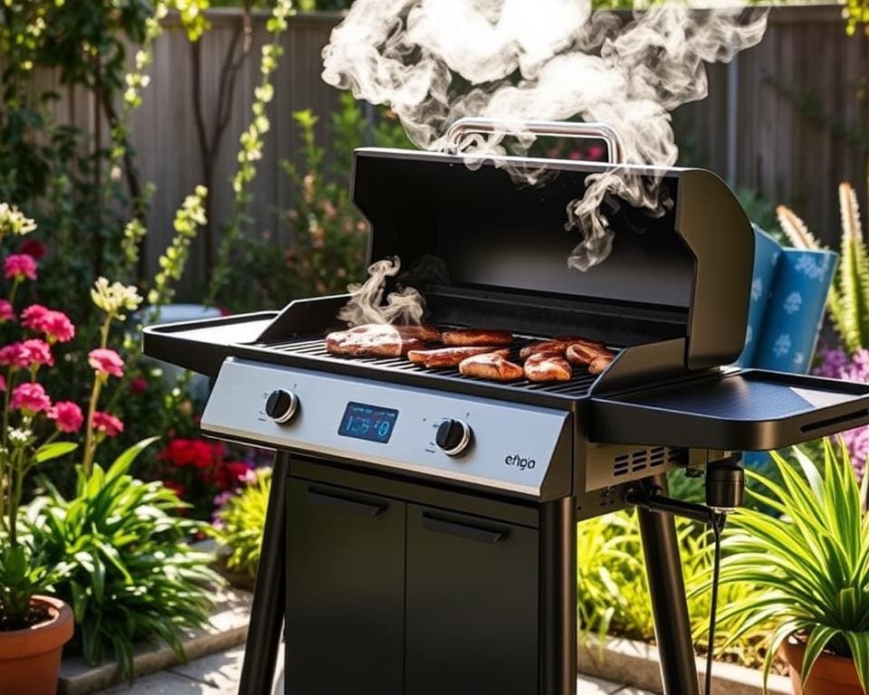 BBQ met temperatuursensor BBQ met temperatuursensor