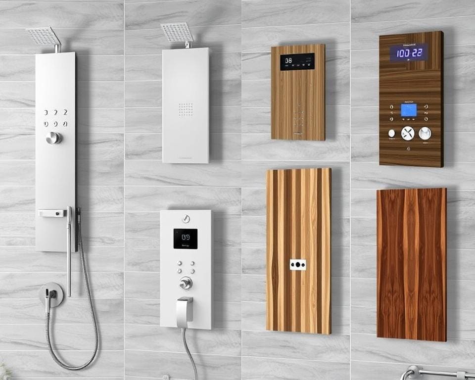 verschillende modellen douchepanelen verschillende modellen douchepanelen