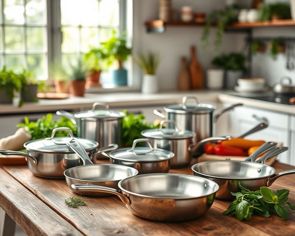 Welke pannenset gaat lang mee?