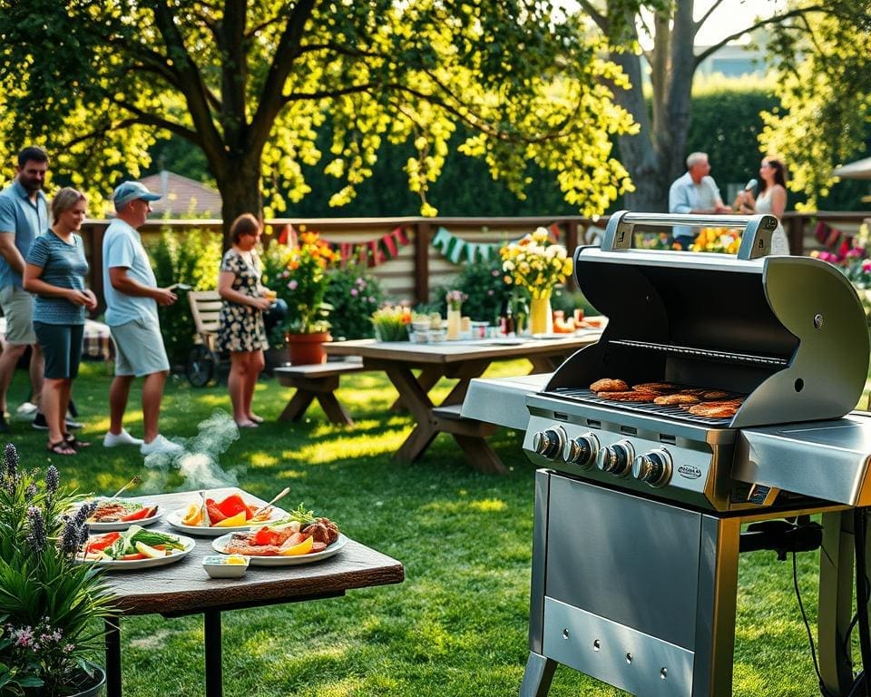 barbecue tuin