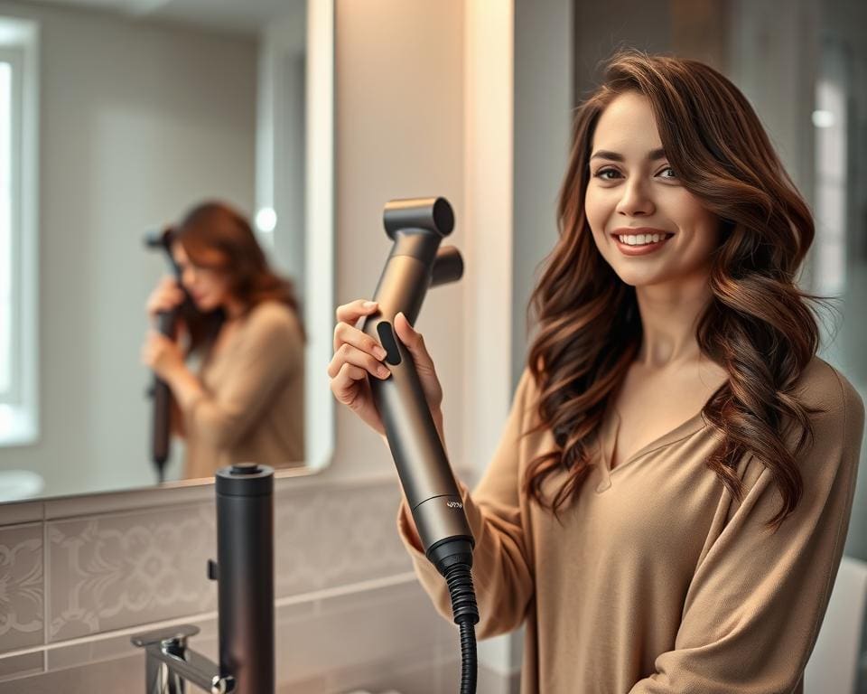 dyson airwrap haarstyling