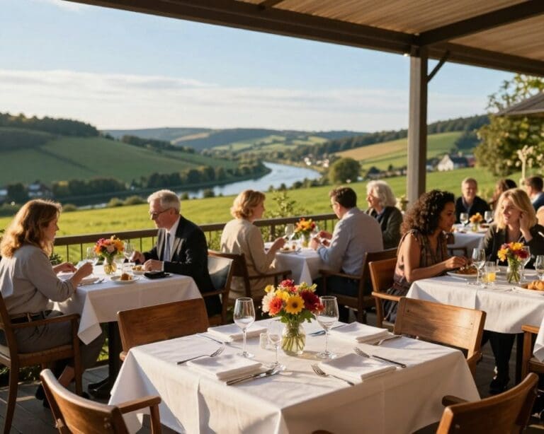 restaurant met uitzicht België