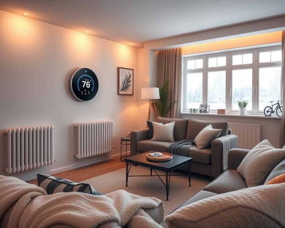 Verwarming instellen voor optimale warmte Verwarming instellen voor optimale warmte