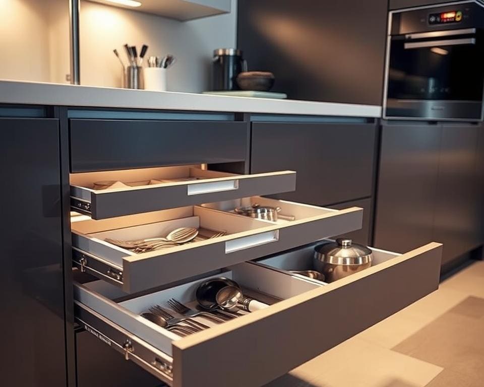 functionele keukenlades