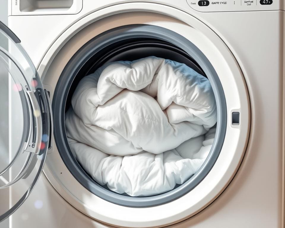wasmachine donsdeken programma