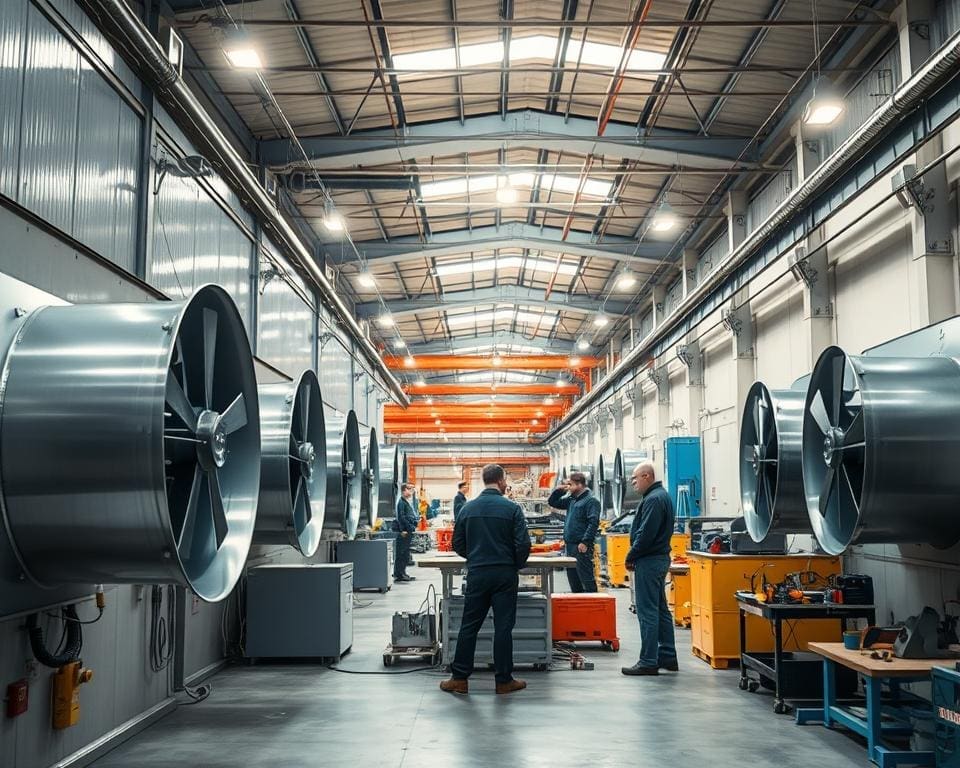 industriële ventilatoren