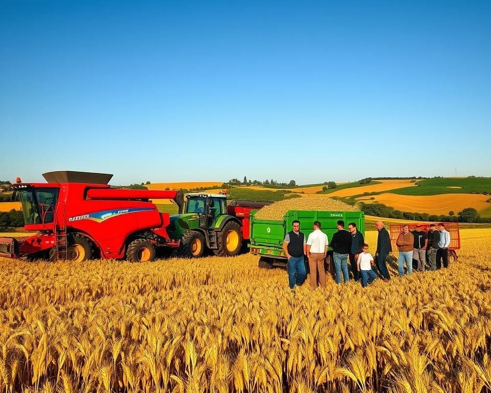 landbouw machines oogst