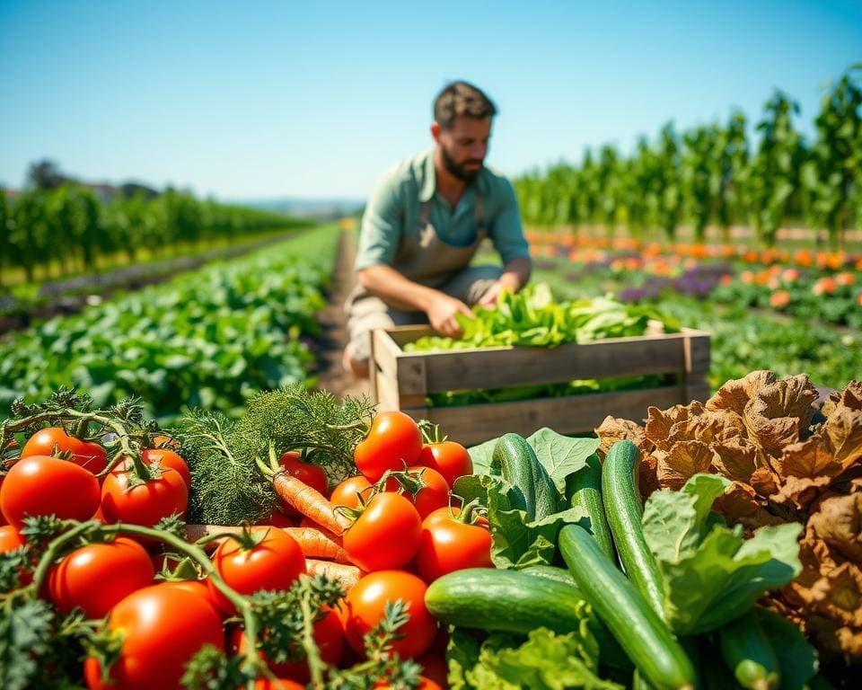 moestuin groenten populair