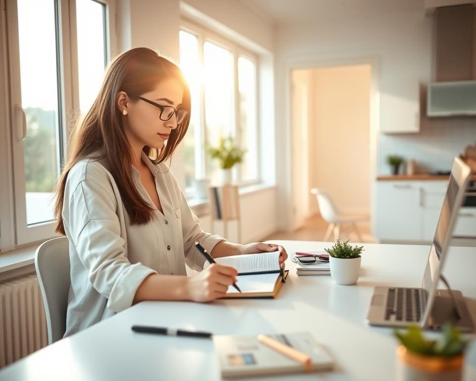 ochtendroutine productief