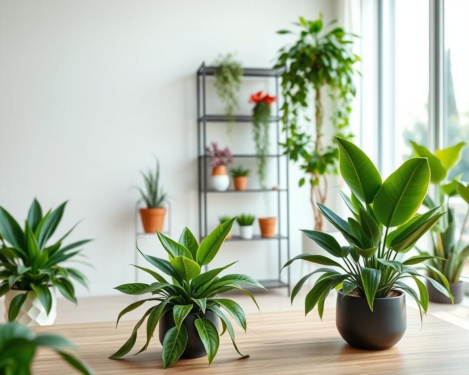 planten minimalistisch interie
