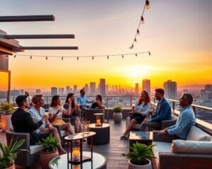 rooftop bar
